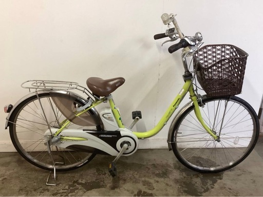 h-193△ 岐阜発/ パナソニック/電動アシスト自転車/viviDX/26インチ/3段変速/バッテリー3.1Ah/充電器なし/走行確認/現状品/ 管16s/ R7.3/16 △