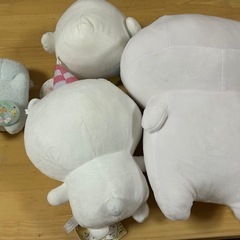 ぬいぐるみ4点セットの画像
