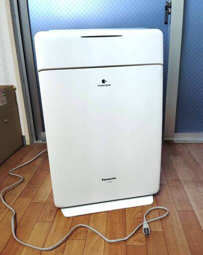 加湿空気清浄器　Panasonic　F-VXE60　【中古】 Panasonic 加湿空気清浄機 F- VXE60ホワイト (Sunday) 駒込の
