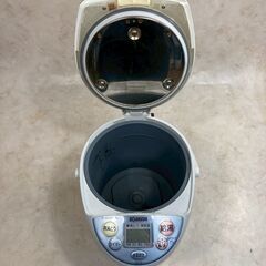 A8121【お買い得商品‼】ZOUJIRUSHI 象印 電気ポット 電気ケトル ポット　沸とうセーブブラック キッチン 調理家電 2.2L 大容量 真空断熱層 保温3段階  CD-LE40 の画像
