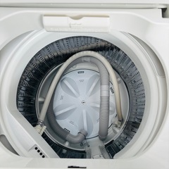 直接引き取り2,000円引き⭐︎大阪府下又は近郊は配送設置込み🉑 YAMADA 4.5kg 全自動洗濯機 YWM-T45LW 2023年製/YMJ104-43の画像
