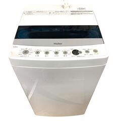 25C494_ジB Haier ハイアール 全自動電機洗濯機 4.5㎏ JW-C45D 2020年製 生活家電 単身 現状品 中古の画像