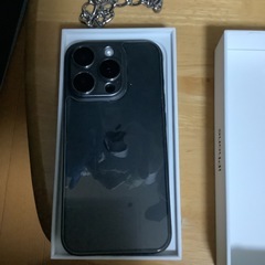 iPhone15pro ブラックチタニウム　128gb の画像