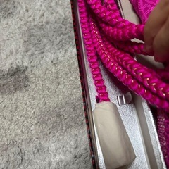 （新品未使用）丸昌 帯〆・帯揚げセット　ピンクの画像