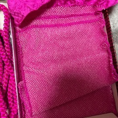 （新品未使用）丸昌 帯〆・帯揚げセット　ピンクの画像
