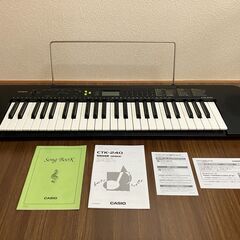 カシオ CASIO 電子キーボード（ピアノ） CTK-240 49鍵 ブラックの画像
