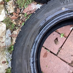 軽自動車用　スタットレスタイヤ　155/65R13 ダンロップ　4本セット❗️の画像
