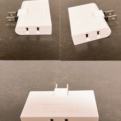 電源タップ　みつ口の画像