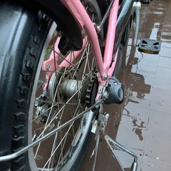 電動自転車　Anjeleno petite e 　BRIDGESTONE  8.7ah 4段階中4！               　    　　　　　　実用量75%〜100%の画像