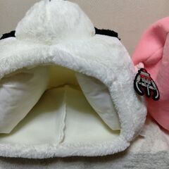 パンダ＆エネゴリくん　フェイスかぶりものの画像