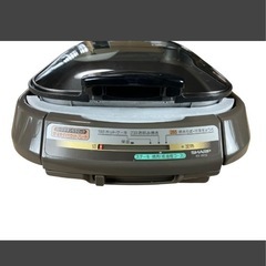 SHARP シャープ ホットプレート KX-XK13-T マイルドブラウン セラミックコート ヘラ 煙半分 快適調理 美品  の画像