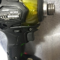 ③ハイコーキ36vインパクトドライバWH36DA中古美品、本体のみの画像