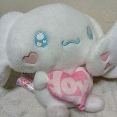 シナモロール　LOVEぬいぐるみ　1個350円の画像