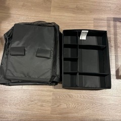 IKEA SKUBB スクッブ ハンギング収納 6段＋仕切りボックスセットの画像