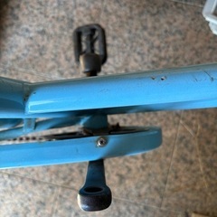 自転車　訳あり水色通勤通学SHIMANOの画像