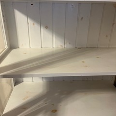 素敵な飾り棚　食器棚　ホワイトの画像