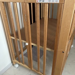 【お値下げ】KATOJI（カトージ） ミニ　ベビーベッド  折りたたみII の画像