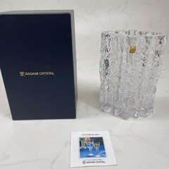 カガミクリスタル KAGAMICRYSTAL フラワーベース 花瓶の画像