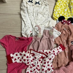 ミキハウス　ファミリア　女の子　ベビー服　まとめ売りの画像