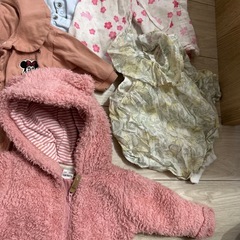 ミキハウス　ファミリア　女の子　ベビー服　まとめ売りの画像