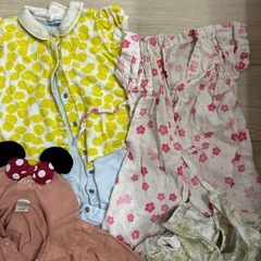 ミキハウス　ファミリア　女の子　ベビー服　まとめ売りの画像
