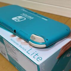Nintendo Switch Lite ターコイズ 本体 箱付きの画像