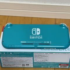 Nintendo Switch Lite ターコイズ 本体 箱付きの画像