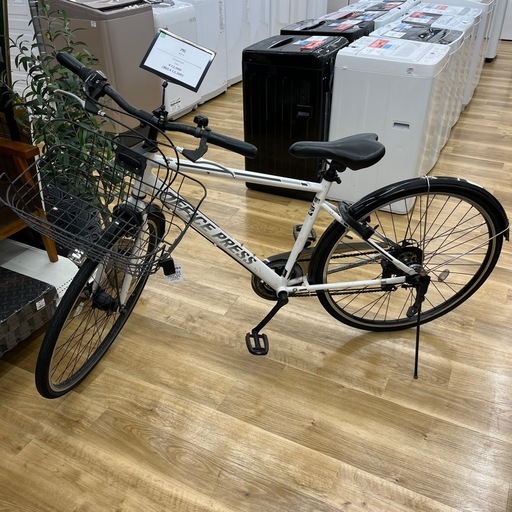 アサヒ クロスバイク 700C SWO004626 ホワイト 自転車 のご紹介です！