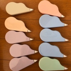 修正テープ 10個 バラ売り90円の画像