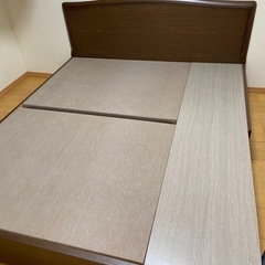 【決まりました】 ベットフレームの画像