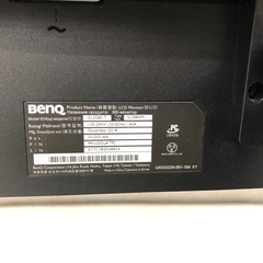 【ドリーム川西店御来店限定】☆ジモティー見たよ♪割引☆ BenQ 24.5インチモニター　GL2580-T  2018年製 動作確認／クリーニング済み 【99560000033196】の画像