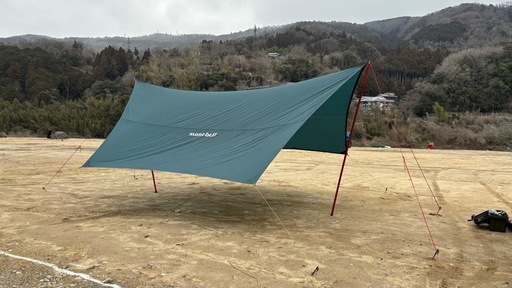 お値段見直しました
→mont-bellビッグタープHX