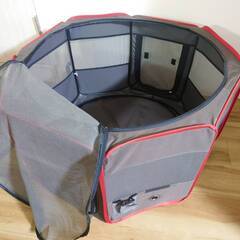 SALE！　Petsfit 犬 ペットサークル 八角形 ドッグハウス（Mサイズ　ブラウン）の画像