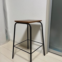 カウンターチェア　スツール2脚の画像