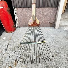 熊手 ローンレーキ ガーデンクリーナーの画像
