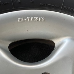 265/70R15 スタッドレスタイヤ　ホイール付き　の画像