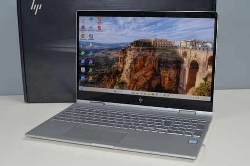 中古良品ノートパソコン HP ENVY X360 15-cn0002TU Windows11+office core i7-8550U/メモリ16GB/爆速SSD256GB+HDD1TB/15.6インチ/WEBカメラ