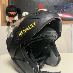 ルノー　システムヘルメット　マットブラック　57から60cmの画像