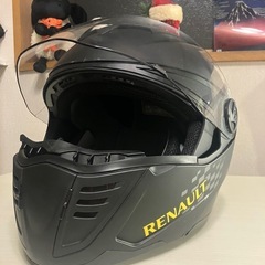 ルノー　システムヘルメット　マットブラック　57から60cmの画像