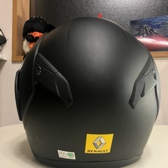 ルノー　システムヘルメット　マットブラック　57から60cmの画像