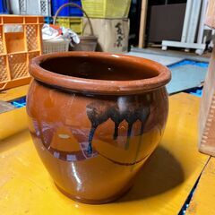 丸壺 かめ 漬物容器 26cmの画像