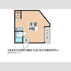 京橋 徒歩8分 敷金礼金０ フリーレントあり！