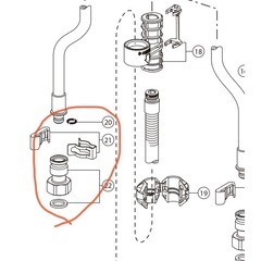 【未使用品】キッチン混合水栓　浄水機能付き　タカギJA490MN-NNBN02の画像