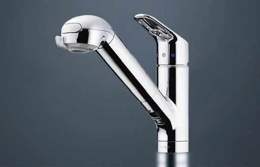 【未使用品】キッチン混合水栓　浄水機能付き　タカギJA490MN-NNBN02