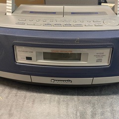【中古】¥3,000 パナソニック　CDMDラジカセ 【IJ150】の画像