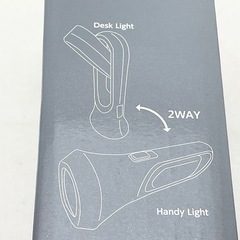 【未使用】2WAYライト 懐中電灯 デスクライトの画像