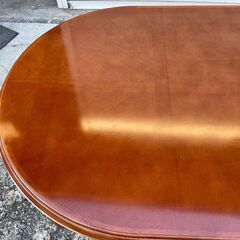 ★昭和レトロ★ ダイニングテーブル マルニ ベルサイユ マキシマム 猫足 158x97x69cm 家具の画像