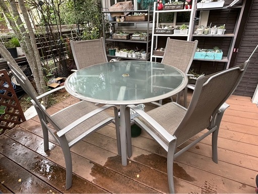 ガーデンテーブル&チェアせっとセット