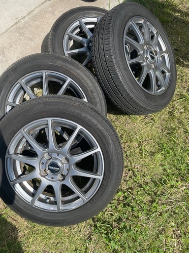 タントタイヤとアルミセット1台分