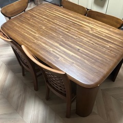 【決まりました】ダイニングセットの画像